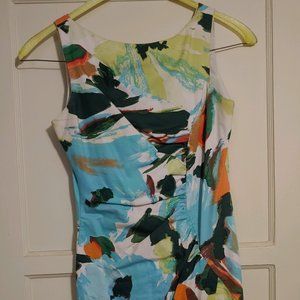 London Times Bright Color Dress- Size 8